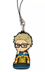 [中古]ストラップ(キャラクター) 月島蛍 烏野ラバーストラップ すぽりん きゅんキャラいらすとれーしょんず [一番くじ ハイキュー!!~冬志団結!~] K賞