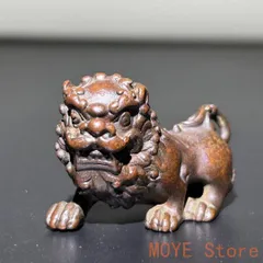 銅製 獅子筆架 茶寵 茶道具 文房具 装飾品 工芸品 置物 - メルカリ
