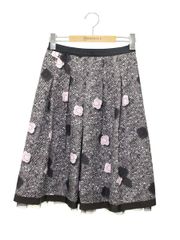 レオナール 0339100 カットソー L ネイビー コットン フラワー