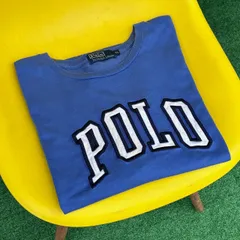 90〜2000s Polo by Ralph Lauren パッチプリント ロングスリーブTee