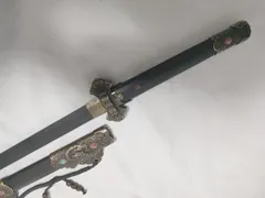 短剣 レプリカ 中国剣 模造刀 装飾 木製鞘 魔除け 守護 武術 演舞 短剣