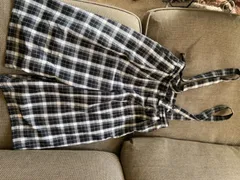 レピピアルマリオ可愛いガウチョスカート風M150センチ160cmチェック春秋冬