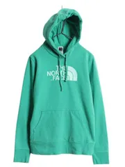 【お得なクーポン配布中!】 US企画 ノースフェイス プリント スウェット フード パーカー レディース М / The North Face プルオーバー 裏起毛 トレーナー スエット