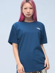 THE NORTH FACE (ザ ノースフェイス) バンダナスクエアロゴ クルーネック 半袖 Tシャツ