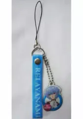 【中古】ストラップ(キャラクター) 綾波レイ 携帯クリーナー付ストラップ 「新世紀エヴァンゲリオン」 ヤングエース2012年10月号特別付録