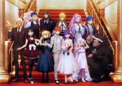 [중고] 클리어 파일 집합 HF 피날레 런천 매트 케이스 [극장판 Fate/stay night[Heaven's Feel] III.spring song×ufotable Cafe 제4기]