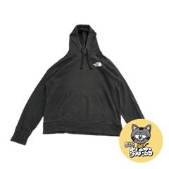 ザノースフェイス 古着 パーカー ブラック 推定L