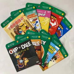 新品DVD10本セット 子供向け アニメ ミッキー チップとデール等 管:ME10006