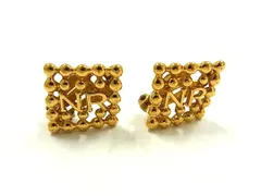 NINA RICCI ニナリッチ ロゴモチーフ クリップ式 イヤリング アクセサリー レディース ゴールド系 DI5814