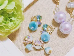 癒しのラリマー×スワロフスキー