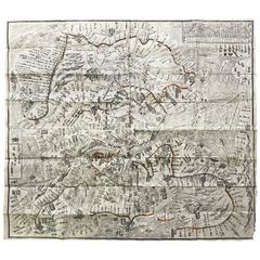 T-2164 古地図 分間 懐宝御江戸絵図 文化10年 須原屋茂兵衛版 - メルカリ