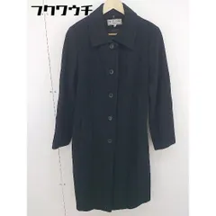 美品　ヴァンドゥーオクトーブル　アンゴラ　グレー ピーコート　チェスターコート ヴァンドゥーオクトーブル】カシミヤ混ピーコート(38)ベルテッド