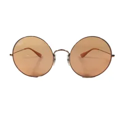 【美品】Ray-Ban レイバン サングラス ゴールド ラウンド RB3592 Ray-Ban レイバン サングラス JA-JO ジャッジョ RB3592 001I9