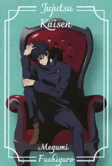 【中古】ポストカード 伏黒恵(カラー) ポストカード Chair：RED 「呪術廻戦PLAZA in ロフト」 お買い上げプレゼント特典