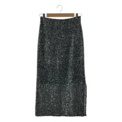 MUSE de Deuxieme Classe / ミューズドゥーズィーエムクラス | 2024AW | Brilliant スパンコール スカート | 36 | ブラック | レディース