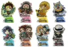 【中古】アクリルスタンド・アクリルパネル 全8種セット 「ぴた!でふぉめ 鬼滅の刃 アクリルスタンド」