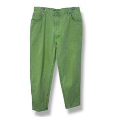 OLD Euro Green Denim Pants ユーロ 古着 デニムパンツ ジーパン グリーンデニム 550 560 ドイツ製
