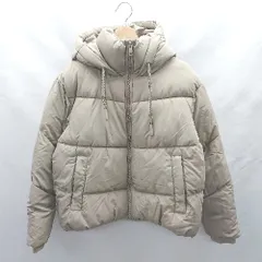 ◇ ⊇ ZARA ザラ 長袖 ショートダウン サイズS ブラウン系 レディース E  【1412260021777】