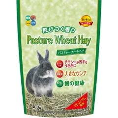 ハイペット パスチャーウィートヘイ 400g ウサギ用フード （1点）