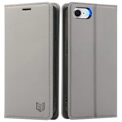 FeeY iphone se 第3世代 手帳型 ケース se 2020 手帳 ケース iPhone8 ケース iPhone 7 ケース手帳型 iPhone se3 スマホケース カード収納 横置きスタンド機能 TPU素材 衝撃吸収 全面保護 iPhone  1