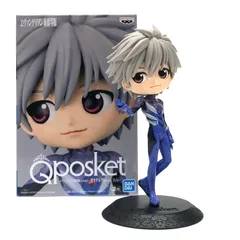 【物流センター】 中古 BANPRESTO | バンプレスト フィギュア ヱヴァンゲリヲン新劇場版 渚カヲル B (ブルー) Q posket 2022年製 2551337 【717】