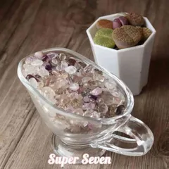 ☆数量限定☆激レア♢ナチュラル原石タイプ【100gスーパーセブンさざれ