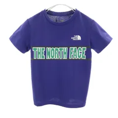 ノースフェイス アウトドア NTJ31929 グラフィックロゴ 半袖 Tシャツ 120 パープル系 THE NORTH FACE Graphic Logo Tee キッズ 古着 【240409】 メール便可