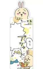 【中古】ブックカバー・栞 ちいかわ＆ハチワレ＆うさぎ(ブシャ) 「ちいかわ なんか小さくてかわいいやつ ブックマークコレクション Vol.1」