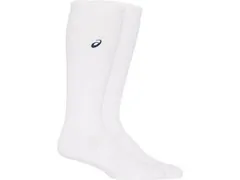 asics アシックス HIGH SOCKS ホワイトXネイビー S 3053A136 101 | スポーツ 運動 ファッション小物 衣類 衣料品 ウエア ウェア 靴下 くつ下 ソックス 男性 メンズ 女性 レディース バレーボール 万能 マルチ 抗菌 防臭 