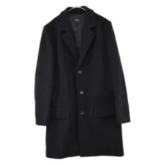 A.P.C (アーペーセー) ウールチェスターコート 24151-1-29271 ロングコート ブラックのサムネイル