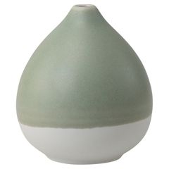 【迅速発送】西海陶器 波佐見焼 「 mini vase 」 花活 蕾 花瓶 一輪挿し オリーブ 直径約6×高さ7cm 日本製 25662