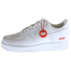 NIKE (ナイキ) ×SUPREME AIR FORCE 1 LOW シュプリーム エア フォース 1 ローカットスニーカー ホワイト US10.5/28.5cm CU9225-100