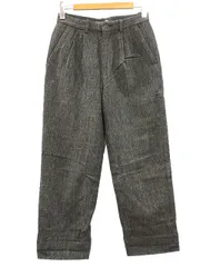 80s 筆タグISSEY MIYAKE MEN タックストライプパンツ ISSEY MIYAKE(イッセイミヤケ) 80's Tuck slacks タック