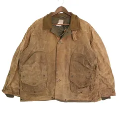 70年代 USA製 FILSON フィルソン オイルドジャケット ヴィンテージ ブラウン(メンズ XL)中古 古着 A4715のサムネイル