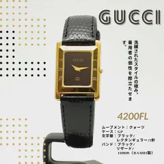 2024年最新】腕時計 GUCCI 4200の人気アイテム - メルカリ