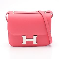 エルメス HERMES ショルダーバッグ コンスタンス3 ミニ ミロワール  083905CK ローズアザレ レザー コンスタンス3ミニ ローズアザレ レディース Used A