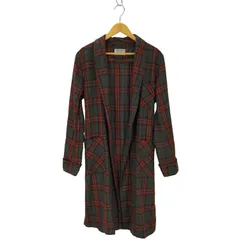 テンプテーション Temptation チェック柄ガウンコート メンズ 表記無 