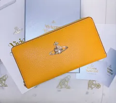 【最新作✨️金運アップカラー】ヴィヴィアン・ウエストウッド 長財布 ユニセックス イエロー