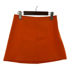 ZARA ザラミニスカート sizeEUR XS/オレンジ