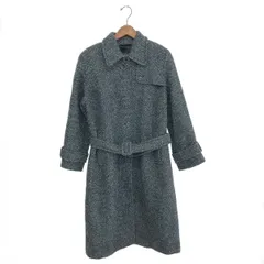 MARINA RINALDI カシミヤ混ロングコート 4L5L イタリア製 Double-sided pure cashmere coat, black | Marina Rinaldi
