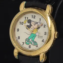 【希少/美品/新品電池】 SEIKO ALBA サン&ムーン ミッキー 腕時計 希少/美品/新品電池】 SEIKO ALBA サン&ムーン ミッキー 腕時計