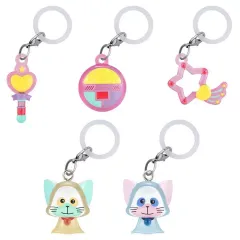 【中古】ストラップ 全5種セット 「魔法の天使クリィミーマミ めじるしアクセサリー」のサムネイル