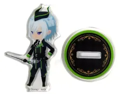 【中古】アクリルスタンド・アクリルパネル シルバー 「ディズニー ツイステッドワンダーランド ミニアクリルスタンドコレクション vol.6(寮服ver.)」