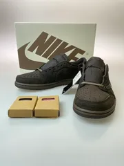 【中古美品】NIKE ナイキ ×TRAVIS SCOTT トラヴィススコット AIR JORDAN 1 LOW OG SP DM7866-202 エアジョーダン1 【160-250530-em-15-min】