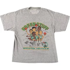 古着 80年代 SALAM NBA BOSTON CELTICS ボストンセルティックス プリントTシャツ USA製 メンズL相当 ヴィンテージ/eaa527098