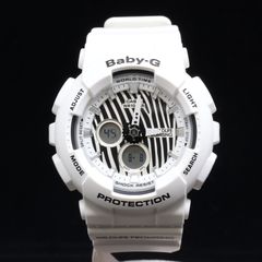 ITLM2Y9SOW49 CASIO カシオ G-SHOCK Gショック BABY-G BA-120WLP シマウマ ワシントン条約 野生動物保護団体コラボ レディース 腕時計