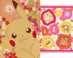 [중고] 노트 메모장 노트 & 스티커 C [이치 반 쿠지 Pikachu and Friends~HAPPY BEACH TIME~] F상