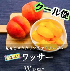 クール便　ワッサー長野県産　ワッサークイーン　硬い桃　固い　硬い　桃　モモ　もも