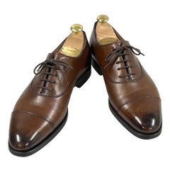 EDWARD GREEN エドワードグリーン CHELSEA チェルシー レザーシューズ ブラウン UK6=24.5cm 純正シューツリー付属 正規品 / 40212