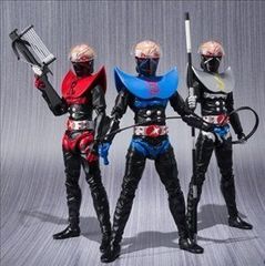 [중고](미사용·미개봉품) SHFiguarts 레드 하카이더 블루 하카이더 실버 하카이더 3체 세트 df5ndr3